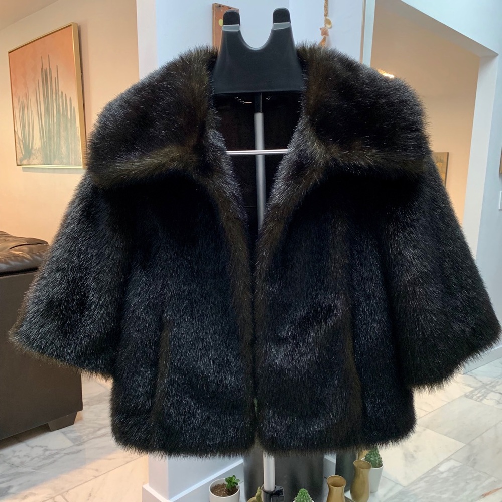 Express Faux Fur Coat • Size: XS